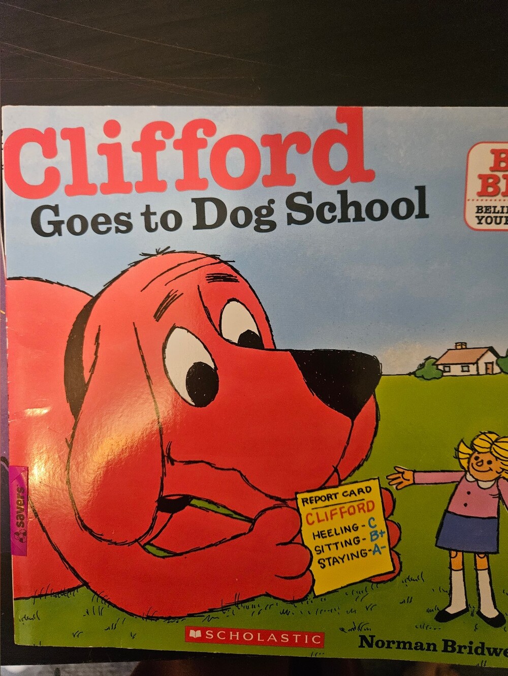 Scholastic Clifford Goes To Dog School. But 1 Book Listung, Get 1 Free